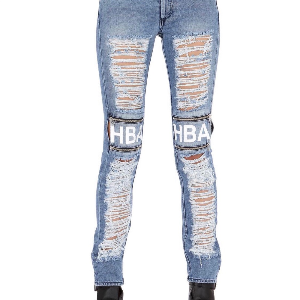 Hood By Air Denim Blue Jeans